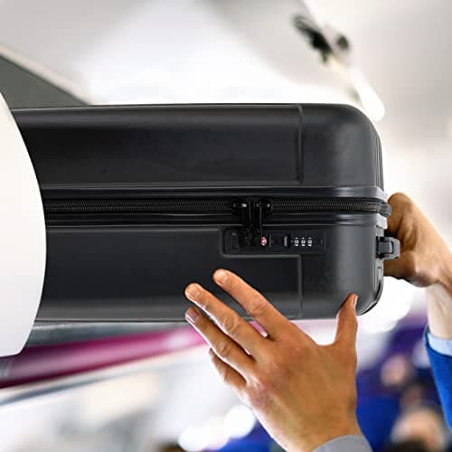 Flight Knight Premium Hard Shell Lightweight Cabin Suitcase - 8 Spinner Wheels - Built-in TSA Lock & USB Port - Luggage Approved for Airlines Including easyJet Large Cabin - 56x45x25cm — view 5