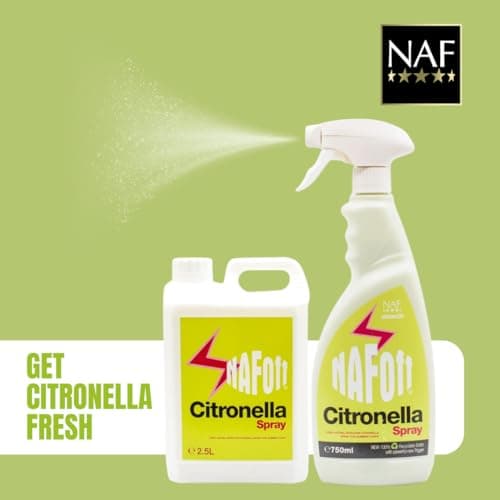 NAF Off Citronella Spray – 750ml Natural Summer Spray for Horses – Long-Lasting Summer Protection with Citronella Oil — view 3