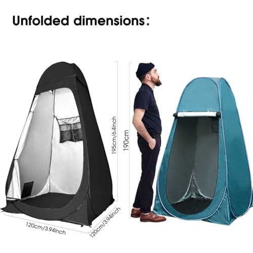 Treeboy Pop Up Toilet Tents For Camping Shower Changing Beach Large Tent — view 5