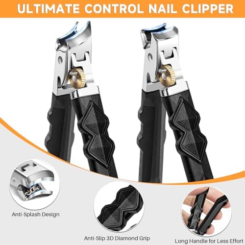2026 Toenail Clippers for Thick Nails, Professional Nail Clipper Set — view 2