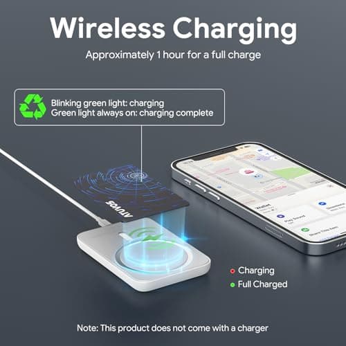 ATUVOS Dual System Card Tracker 2 Pack ，Thin 0.16cm (Wireless Charging) — view 6