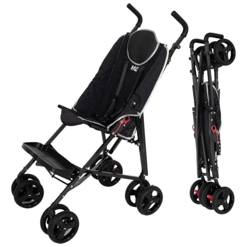 MobiQuip XL Carbon Stroller, Black - for Older Children up to 60kg