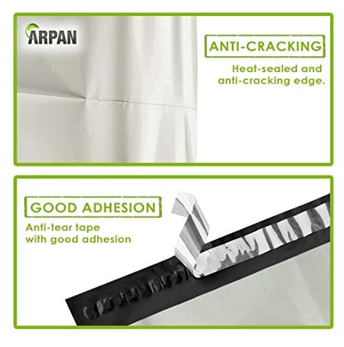 White Mailing Parcel Packing Courier Postal Postage Bag Plastic Post Self Seal Adhesive Poly Bags — view 6