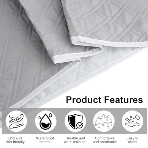 Waterproof Dog Blanket, 100x150cm Protector Pet Furniture Cover, Non Slip — view 2