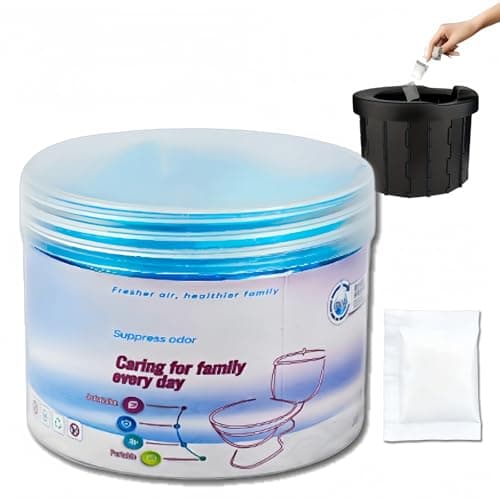 20 Packs Portable Toilet Gel,Camping Toilet Gel,Absorbent Powder,Camping Toilets Absorbent Powder,Emergency Vomit Bag Absorber for Adults Outdoor,for Travel,Car,Hiking