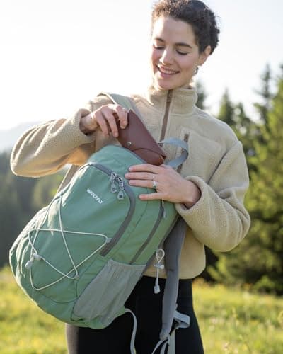 Waterfly 20L Hiking Backpack with Chest Strap, Small Rucksack for Men Women — view 2