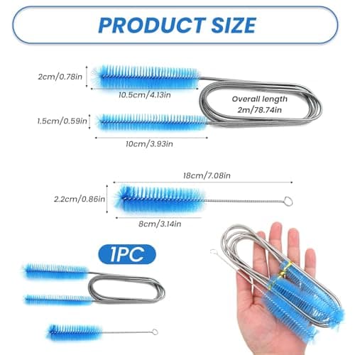 CPAP Tube and Mask Cleaning Brush for All Hoses and Masks — view 2