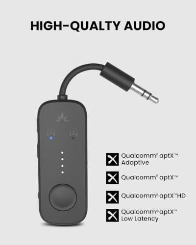 Avantree Relay - Airplane Bluetooth Adapter for 2 AirPods or Headphones — view 4