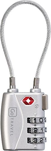 Go Travel TSA Combination Luggage Lock - Ultra Strong Cable - Twin Pack — view 5