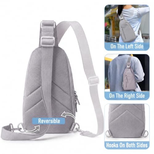 Supcomsta Anti Theft Crossbody Bag for Men Women Shoulder Bag Sling Bag — view 5