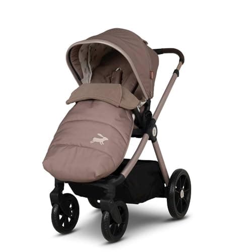 Cosatto Giggle 4 Travel System Everything Bundle | Pram, Pushchair, Carrycot & Tote, Infant Carrier Car Seat & Base | Birth-4 Years, i-Size Group 0 | Compact Fold, Footmuff, Bag, Raincover (Lollop) — view 3