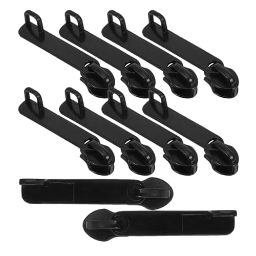 GLSTOY Zipper Pulls Replacement 10pcs Nylon for Travel Bags Durable Repair Kit for Business Trips