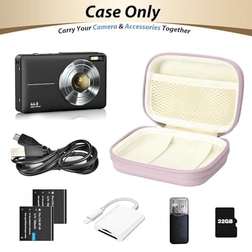 Linpr Digital Camera Case for Kodak PIXPRO FZ45/FZ55/IXNAIQY, Purple — view 4