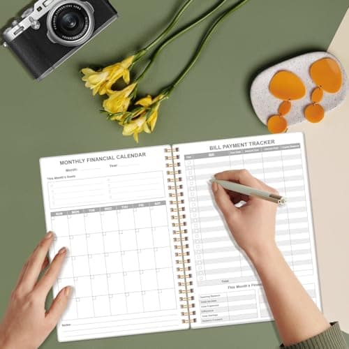 Travel Journal for Women & Men, Vacation & Road Trip Planner Organizer, Travel Notebook for 6 Trips, Trip Planner Gift to Record Memories and Adventures from Special Trips, 5.8" x 8.5", Teal Floral — view 6
