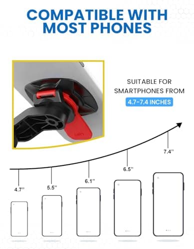 Laven & Ivory Bike Phone Holder for 4.7–7.4” Smartphones — view 3