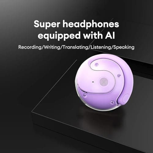 Hy-t26 Pro Language Translator, Wireless Real Time Translation Earbuds, Hy-t26 Interpretation Earphone with 75 Languages, Electronic Foreign Language Translators, for Offices Supplies — view 3