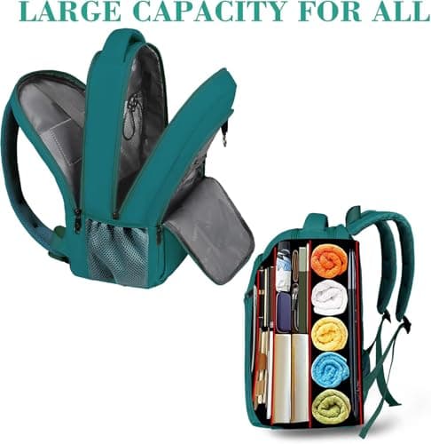 MATEIN Travel Laptop Backpack, Work Bag Lightweight Laptop Bag, 15.6 Inch — view 5
