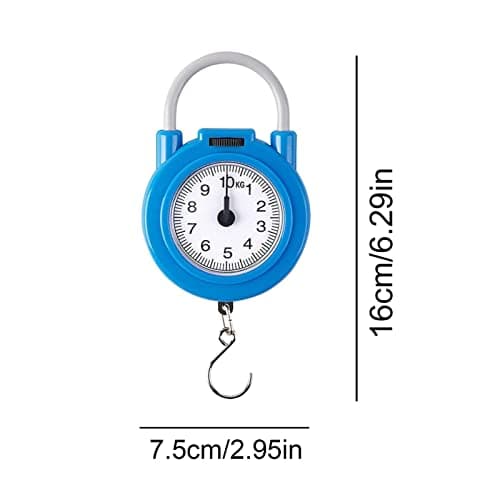 Hand Scale to Weigh Luggage | Handheld Luggage Scale Travel | High Sensitivity Light Weight Weighting Supplies with ABS Handle Portable for Luggage, Outdoor, Kitchen, Pack Keloc — view 5
