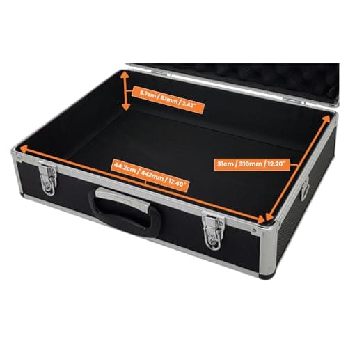 ROC Cases A501 Flight Case 46x33x15cm, Fixed Lid, Pick & Pluck, Hard Case — view 2