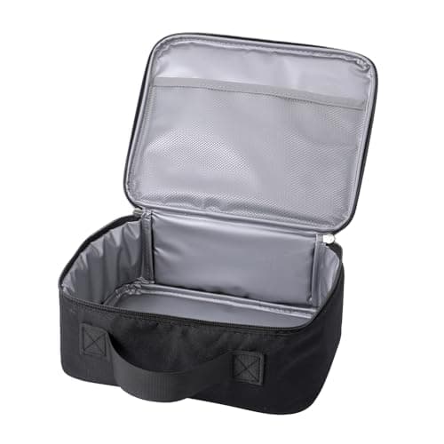 TEAMOOK Lunch Bag Insulated Lunch Box Cool Bag for Adults and Kids 5L Black — view 3