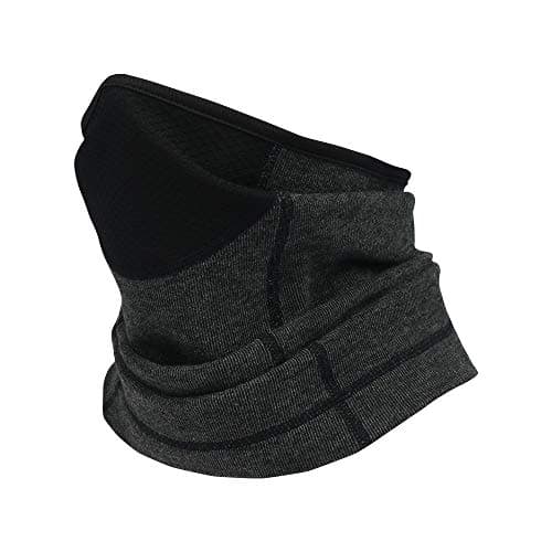 Rumsfel Men's and Women's Winter Multifunctional Cashmere Neck Warmer for Motorcycle, Skiing, Hiking, Cycling and Other Outdoor Sports (Black)