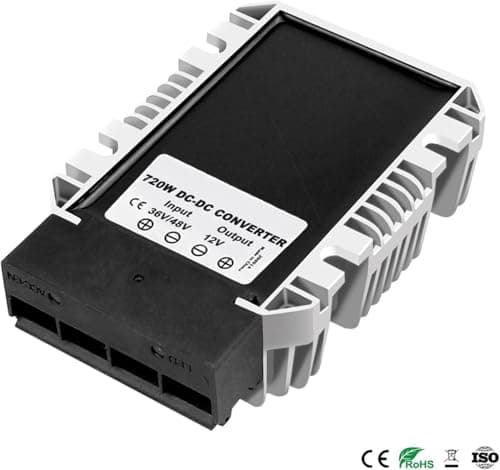 Converter 30-60v 36v 48v To 12v 50a 60a Step Down Dc Dc Converter, 48v-13.8v Voltage Regulator Buck Cart Truck Power Supply 720w (color : 30-60v, Size : 13.8v 60a) — view 4