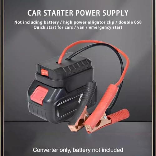 Car Battery Jump Starter - Lithium Battery Jumper Box With Quick Charging | Battery Jump Starter Booster | car Battery Starter Pack | Automotive Booster With Double USB Ports | Battery Pack Booster — view 4