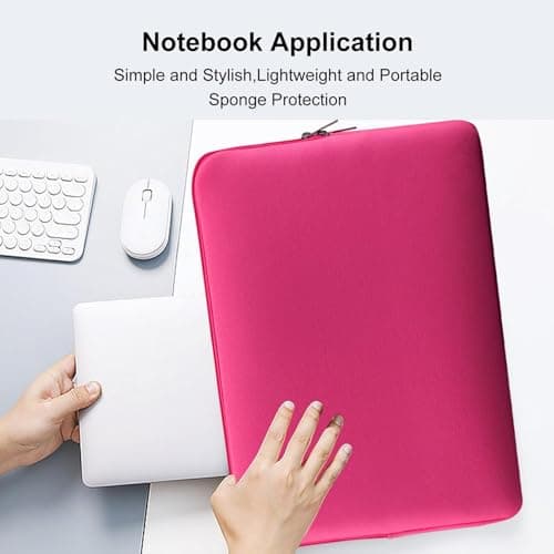 Laptop Case Portable Shockproof Bag with Zipper — view 2
