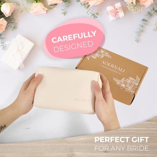 AOLRNALI Bridal Emergency Kit for Wedding Day, Wedding Essentials Survival Set for Team Bride, Must-Have 30+ Essentials Travel Kit with Makeup Bag — view 6