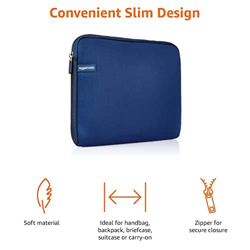 Amazon Basics 13.3 inch Laptop Sleeve Case - Navy — view 3