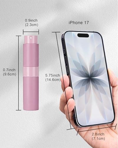 FitDA Travel Perfume Atomiser Refillable, 3 Pack 8ml Perfume Atomiser — view 2