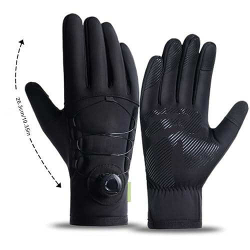 Ahuuen Ski Gloves Cold Weather Thermal Touchscreen Mitten — view 5
