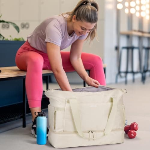 ETRONIK Gym Bag Womens, Travel Bag, Easyjet Cabin Bag 45x36x20 Underseat, L — view 2
