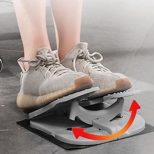 Goshyda Mini Stepper Hine, Quiet Folding Under Desk Leg Exerciser with Reinforced Nylon Fe & Non-Slip Massage Pedals (One Size) — view 2