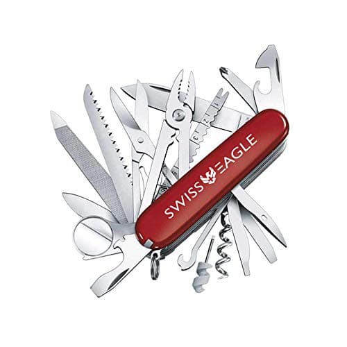 Swiss Eagle Multi-Tool Army Knife - Packs 30 Tools in Your Pocket (Classic Red) — view 5
