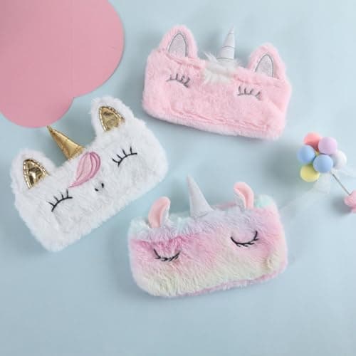 Plush Pencil Bag for White Washable Travel Back to School Party — view 6