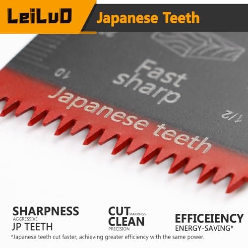 LEILUO 50Pcs Titanium Multi Tool Blades, Multitool Blade Set Bag — view 4