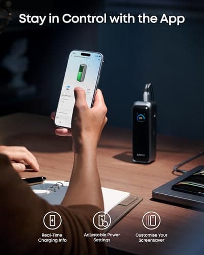 Anker Prime Power Bank, 20,100mAh 3-Port Portable Charger — view 6