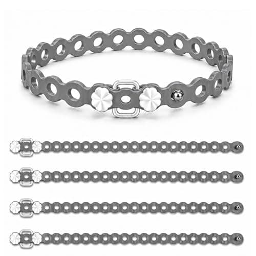 4PC Modular Gear Straps,Flexible Multi-Tool & Wearable Gadget for Everyday Carry, Heavy-Duty Bundling Organizer for Outdoor Adventure, Survival, Camping & Travel (Grey)