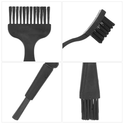8pcs Cleaning Brush Set Pp Black for Clipper Trimmer — view 3