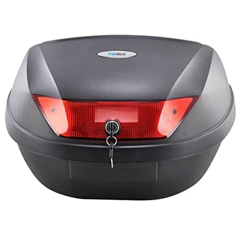 TekBox Motorcycle Helmet Top Box Motorbike Moped Storage (52L) — view 5