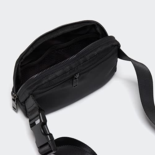 Pander Fanny Pack Everywhere Belt Bag, Bum Bag Crossbody Bags for Women Designer (Black Polyester, One Size) — view 5
