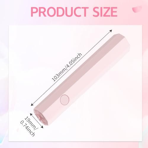 Handheld UV Light for Gel Nails,Mini UV Nail Lamp,LED Nails Dryer — view 2
