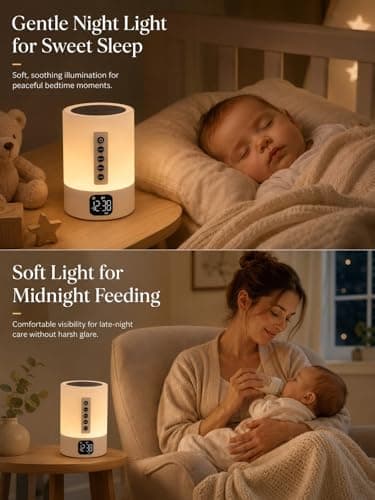Night Light Portable Bluetooth Speaker with Alarm Clock Gifts for kids Teen — view 2