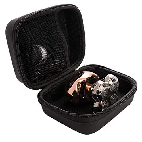 Skull Shaver Travel Case for Butterfly and Pitbull Series Shavers, Black — view 3