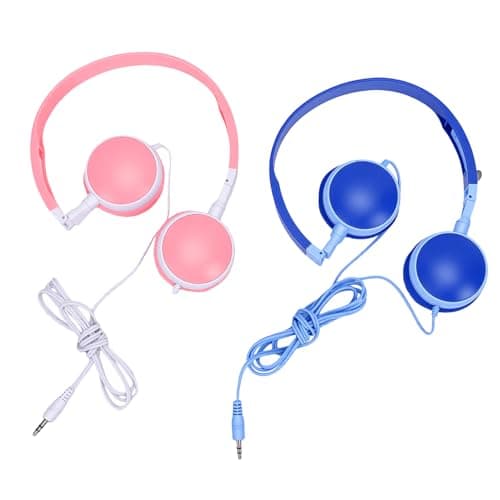 Xnukaw Children Headphones Wired 3.5mm Jack 12 Pack with 4ft Cable — view 5