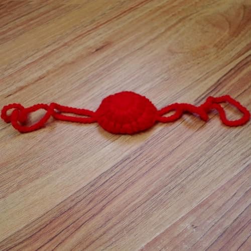 Cabilock Outdoor Nose Mask 3a07 Woven Wool Red for Cycling Travel — view 4