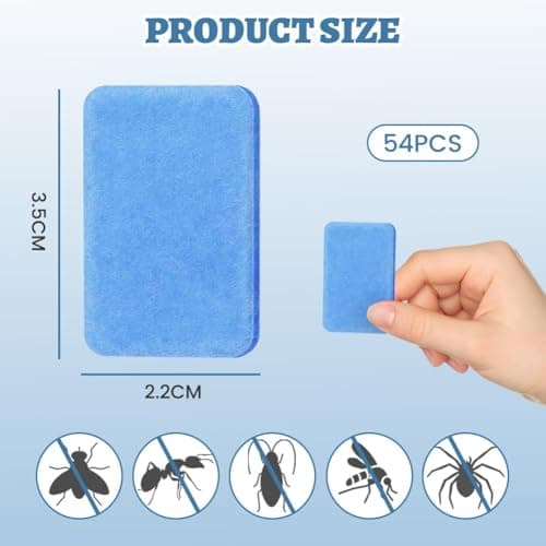 AMFUN Mosquito Repellent Tablets,54pk for Electric Mosquitoed Repellents Plug in,Repel Mosquitoes, Flies, Fleas and Cockroaches — view 5