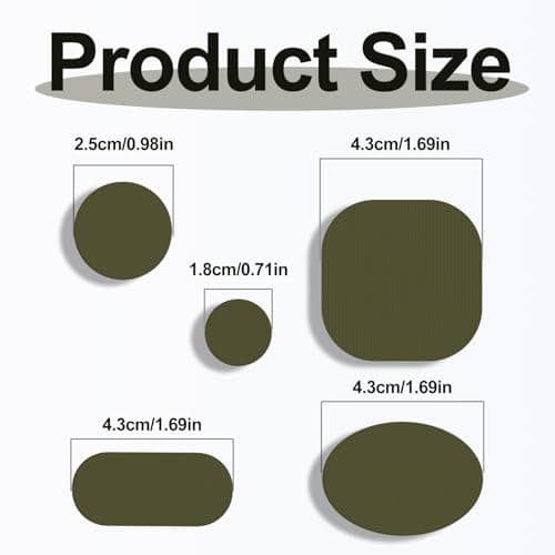 Skystuff 45pcs Nylon Repair Patches, Waterproof Self-Adhesive for Tent — view 2