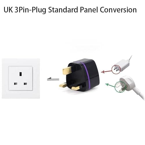 Xzrucst 5V AC Adapter Compatible with Sainsbury's Cream Mini DAB/FM Digital Radio Sainsbury's SR-3 + British Standard Plug — view 6